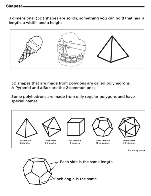 polyhedron-nets-worksheet